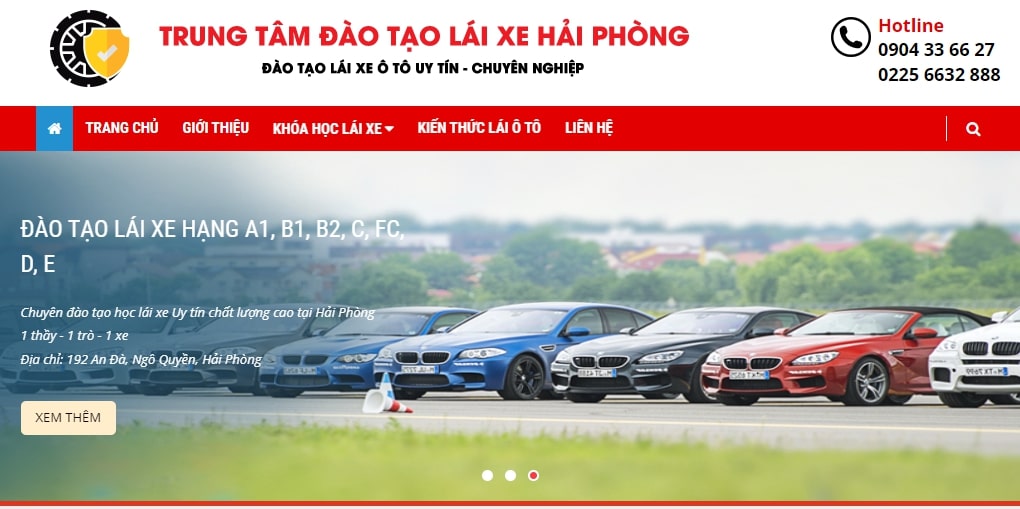 Review trung tâm học lái xe 192 An Đà, Ngô Quyền, Hải Phòng